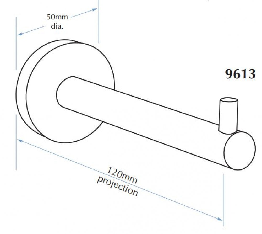 Bradley 9613 Clothes or Robe Hook