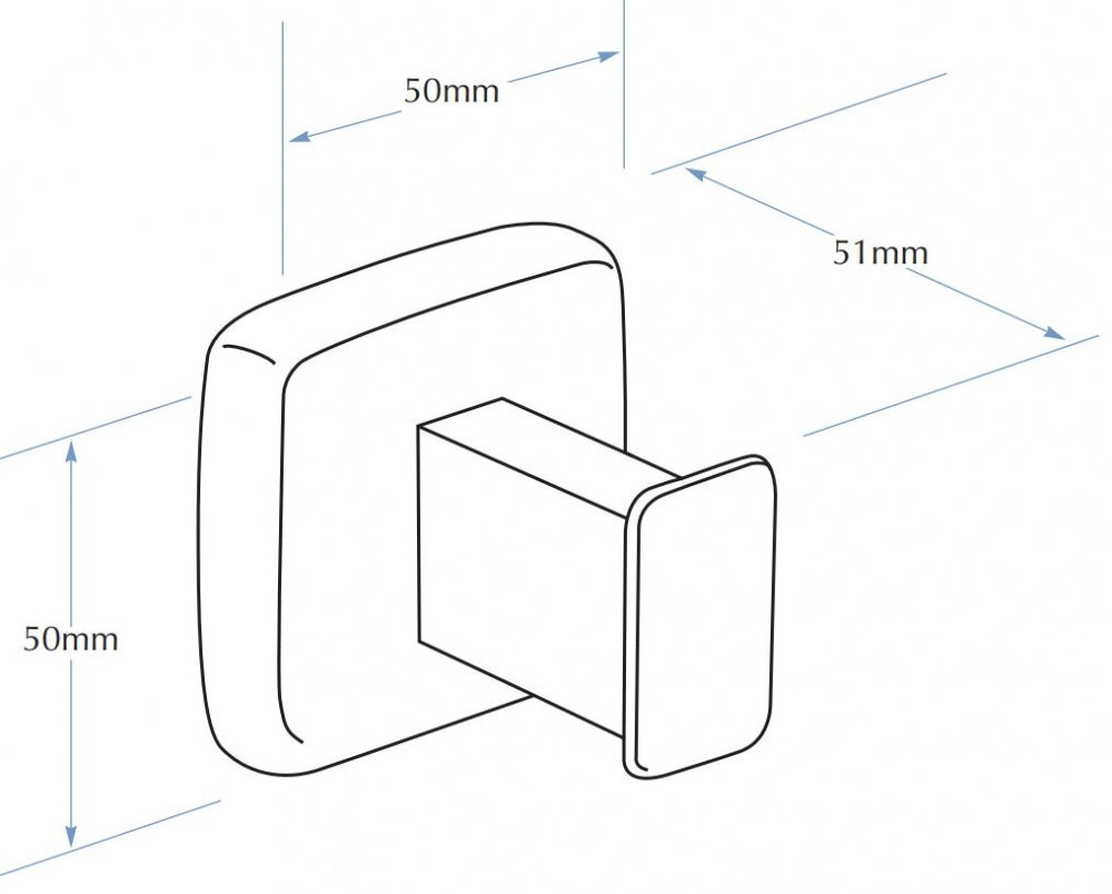 Bradley 9114 Single Robe Hook