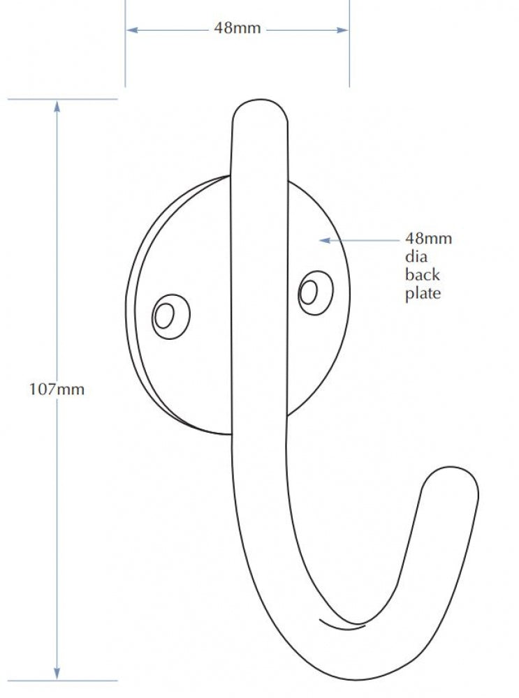 Bradley 9117 Catheter IV Hook