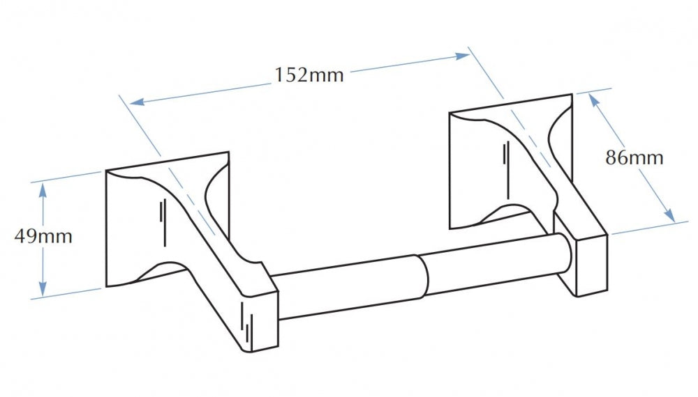 Bradley 508-32 Toilet Roll Holder