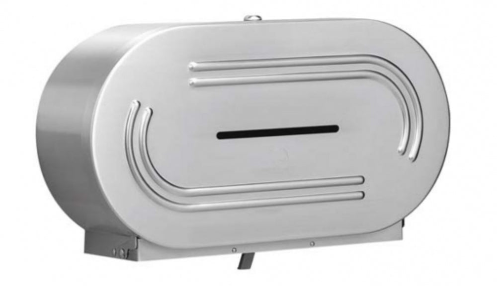 Bradley 5425 Double Jumbo Toilet Roll Dispenser