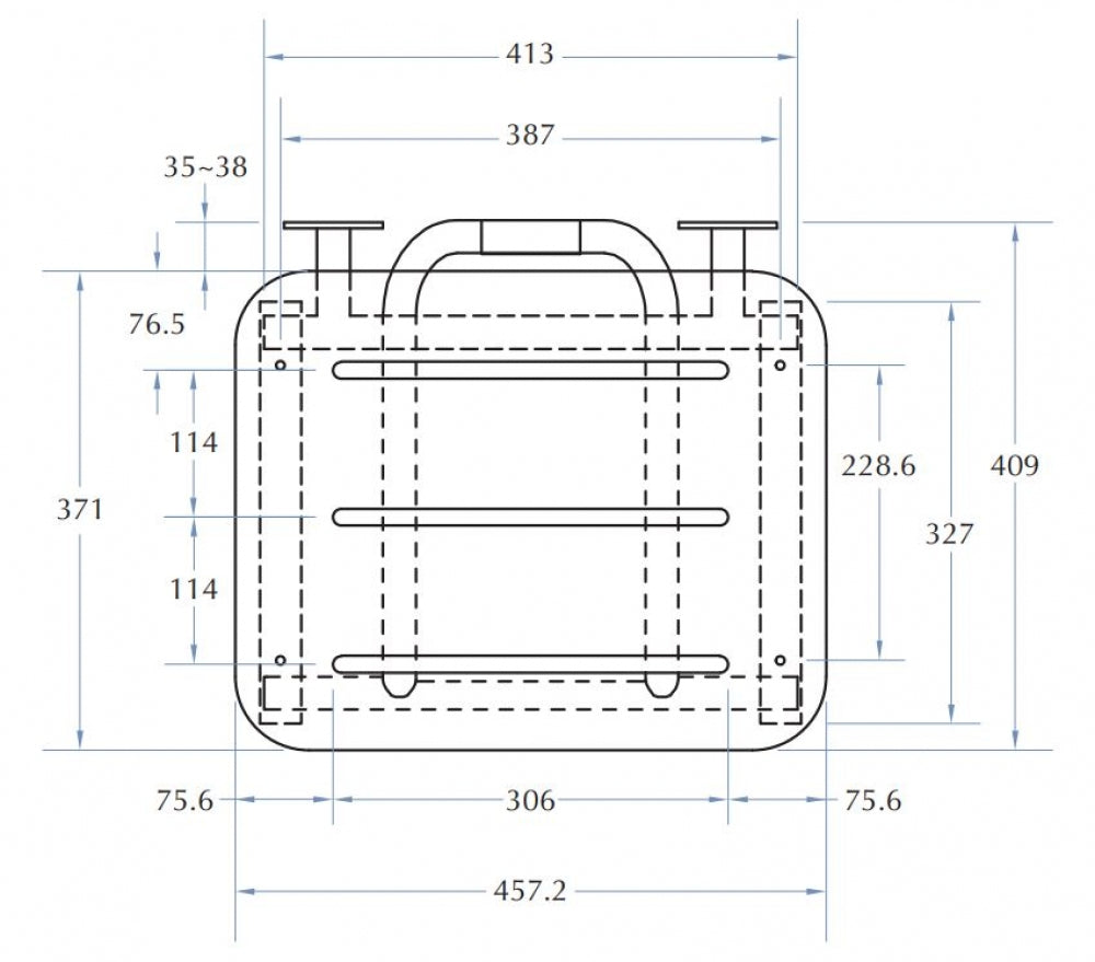 Bradley 9562 Folding Shower Seat