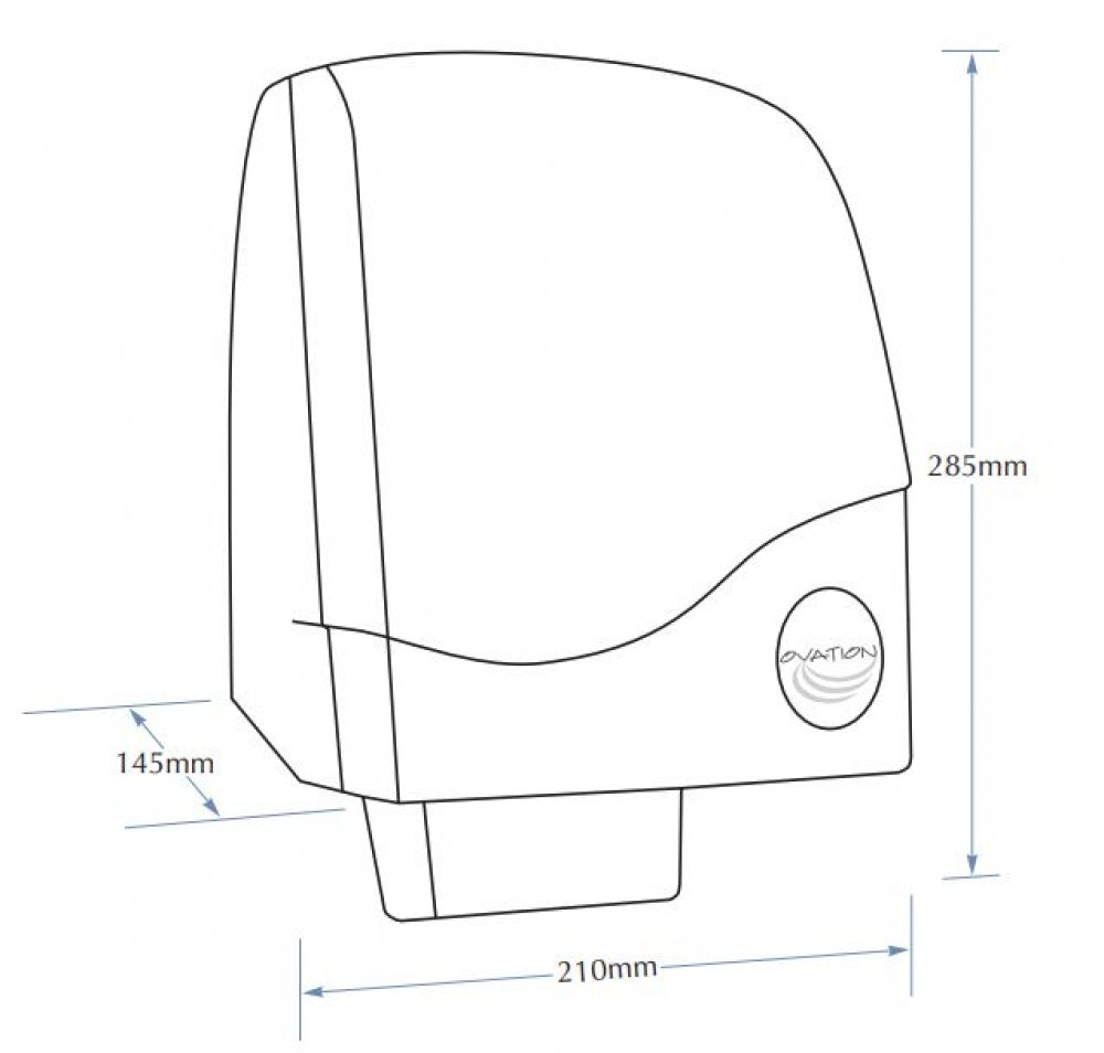 Bradley Ovation 220-1900 Hand Dryer Auto