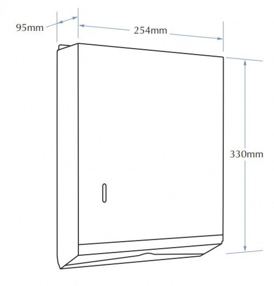 Bradley Contemporary 256-15JE Paper Towel Dispenser