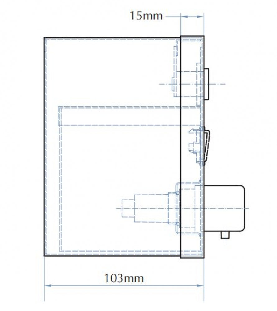 Bradley Contemporary 6543 Liquid Soap Dispenser