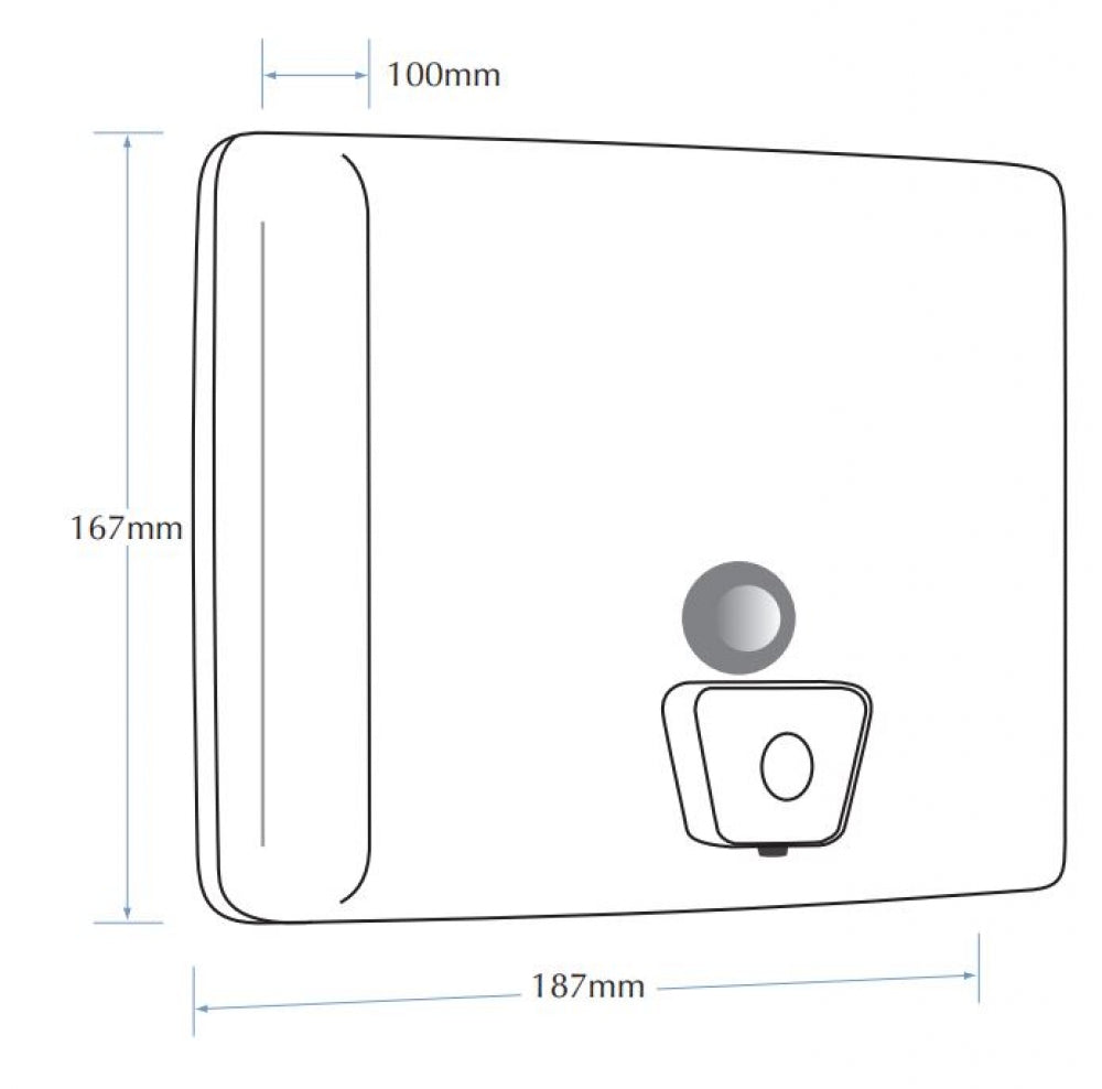Bradley 6112 Liquid Soap Dispenser
