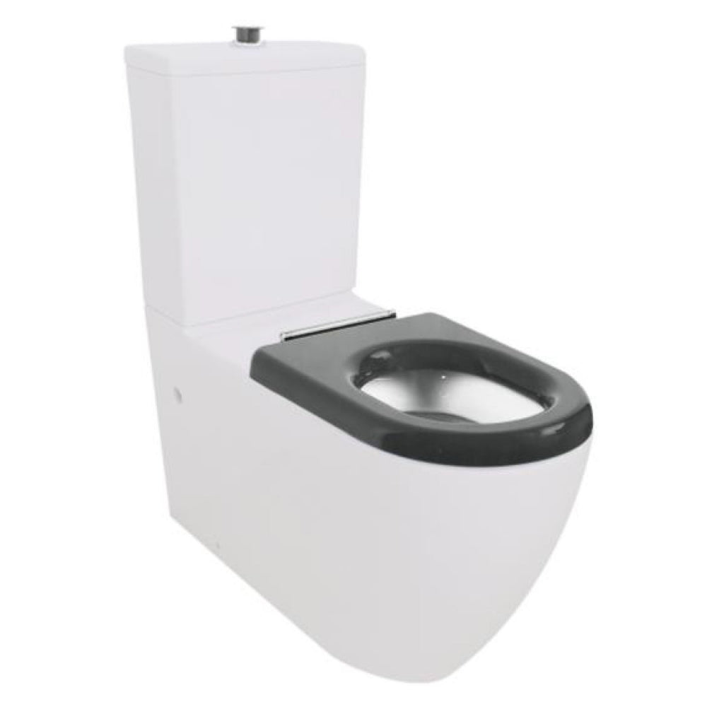 Bradley Aquala Care Disabled Toilet Suite Wall Faced Rimless