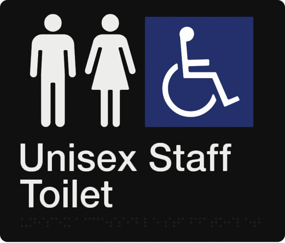 BEST BUY MFDS Unisex Accessible Shower Sign Braille