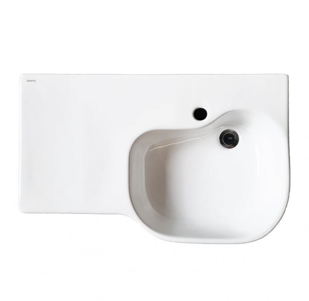 Gentec SANH715BLT Accessible Basin with Left Shelf