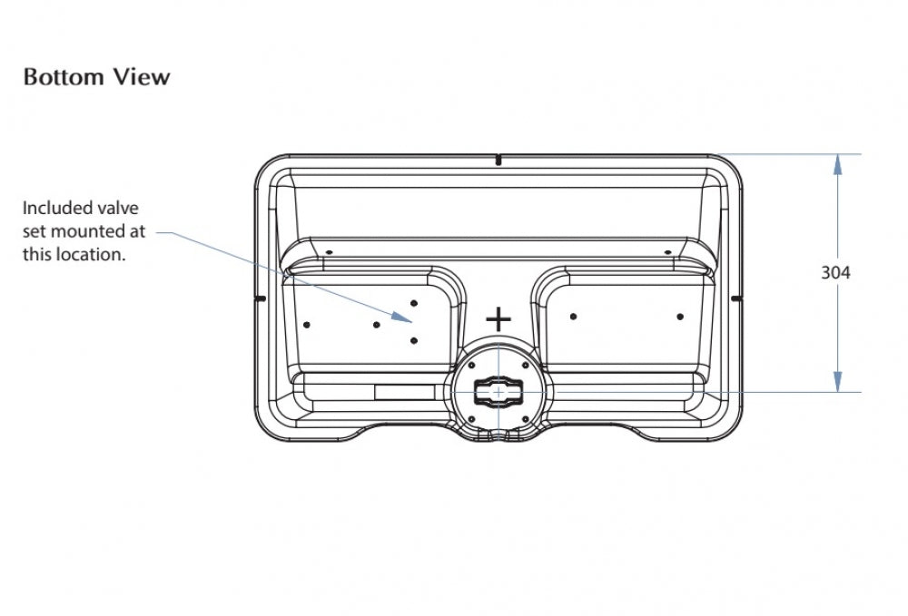 Bradley WashBar WB1 with Evero Undermount