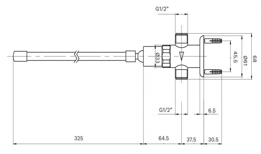 Gentec Flostop TFTLF3500 Timed Flow Knee Valve