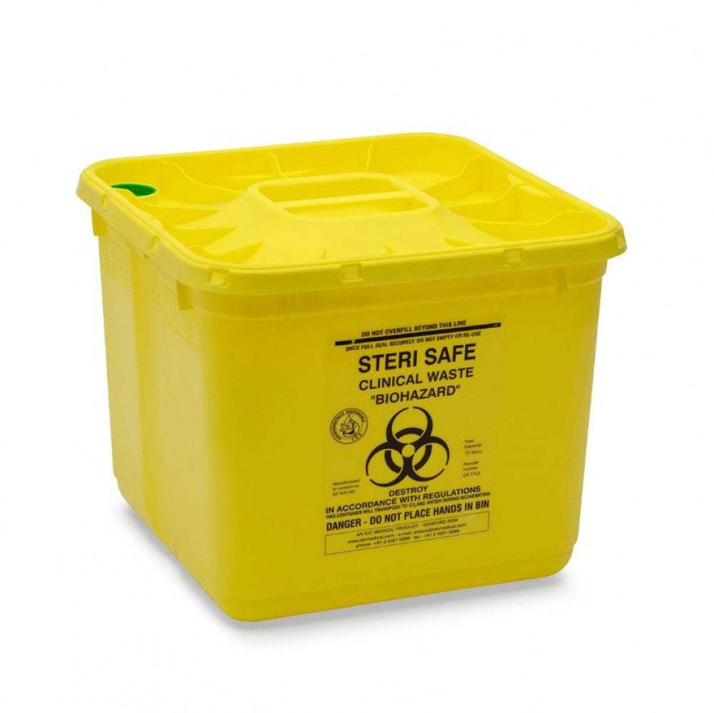 IDC Medical Steri QSsi35 Autoclavable Medical Waste Container 35L