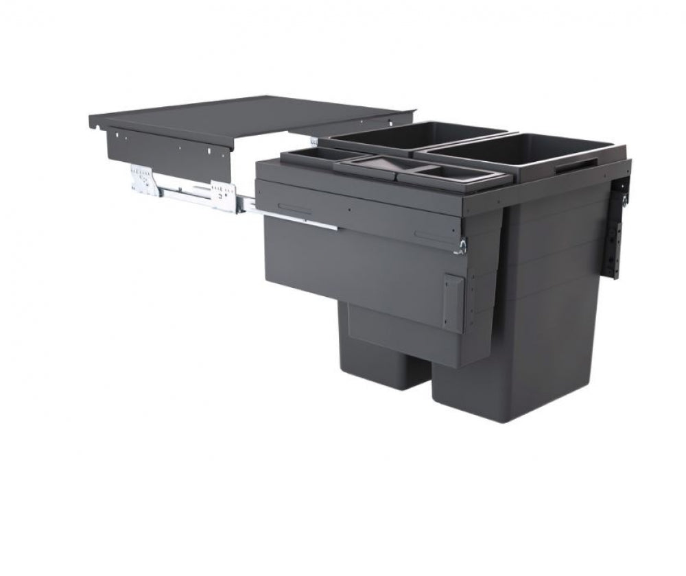 Hafele Hailo Euro Cargo ST60 Four-Bin Waste Sorter