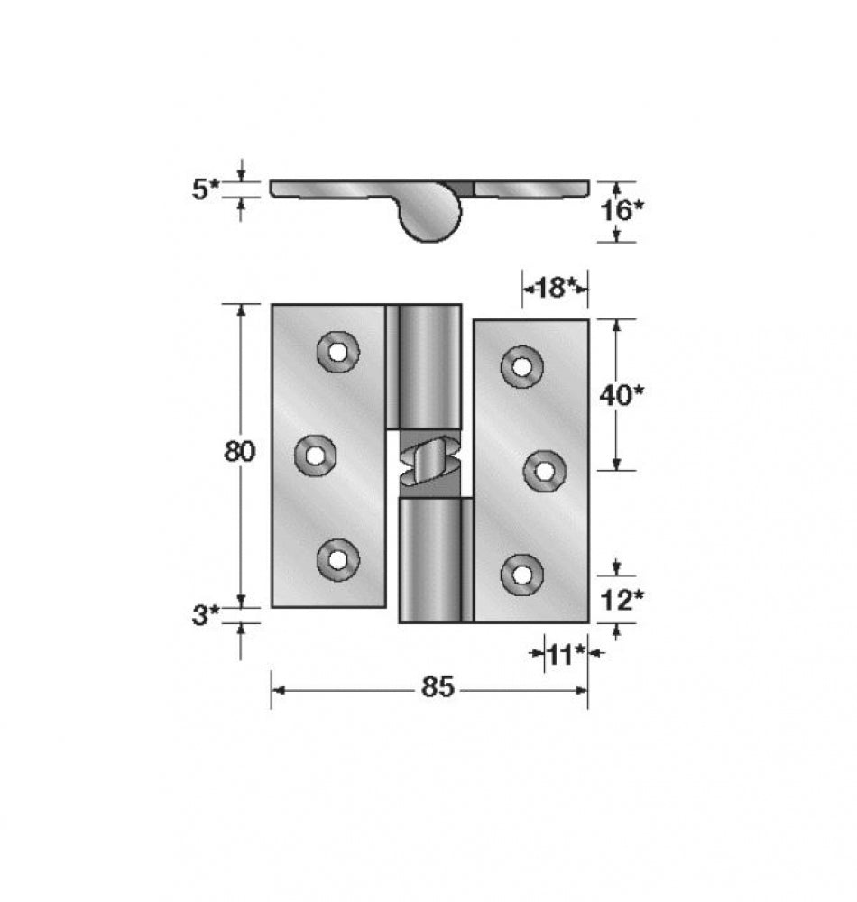 Hafele Partition Gravity Hinge Hold Closed