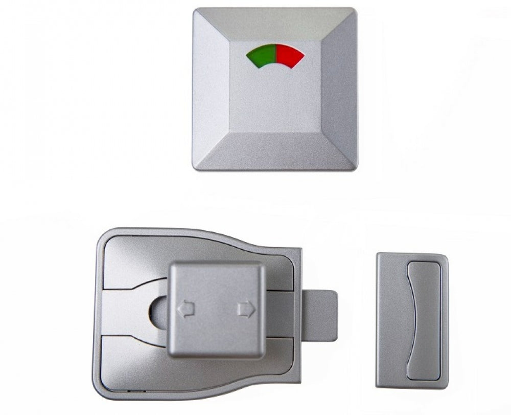Metlam Hardware Antimicrobial MODA Lock and Indicator Set Concealed Screw Fix