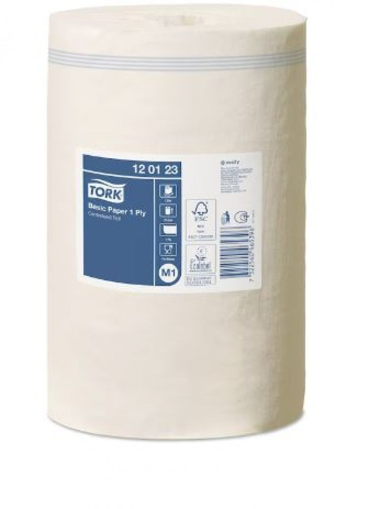 TORK M1 Basic 120123 Centrefeed Towel Mini 1 Ply