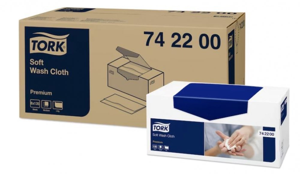 TORK 742200 Soft Wash Cloth Premium