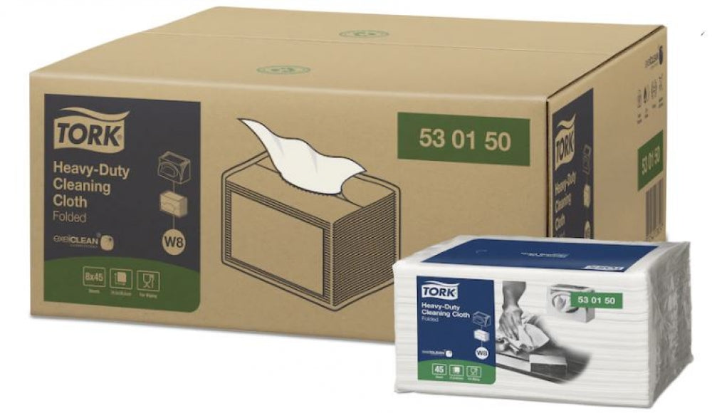 TORK W8 530150 Cloth Small Pack Heavy Duty