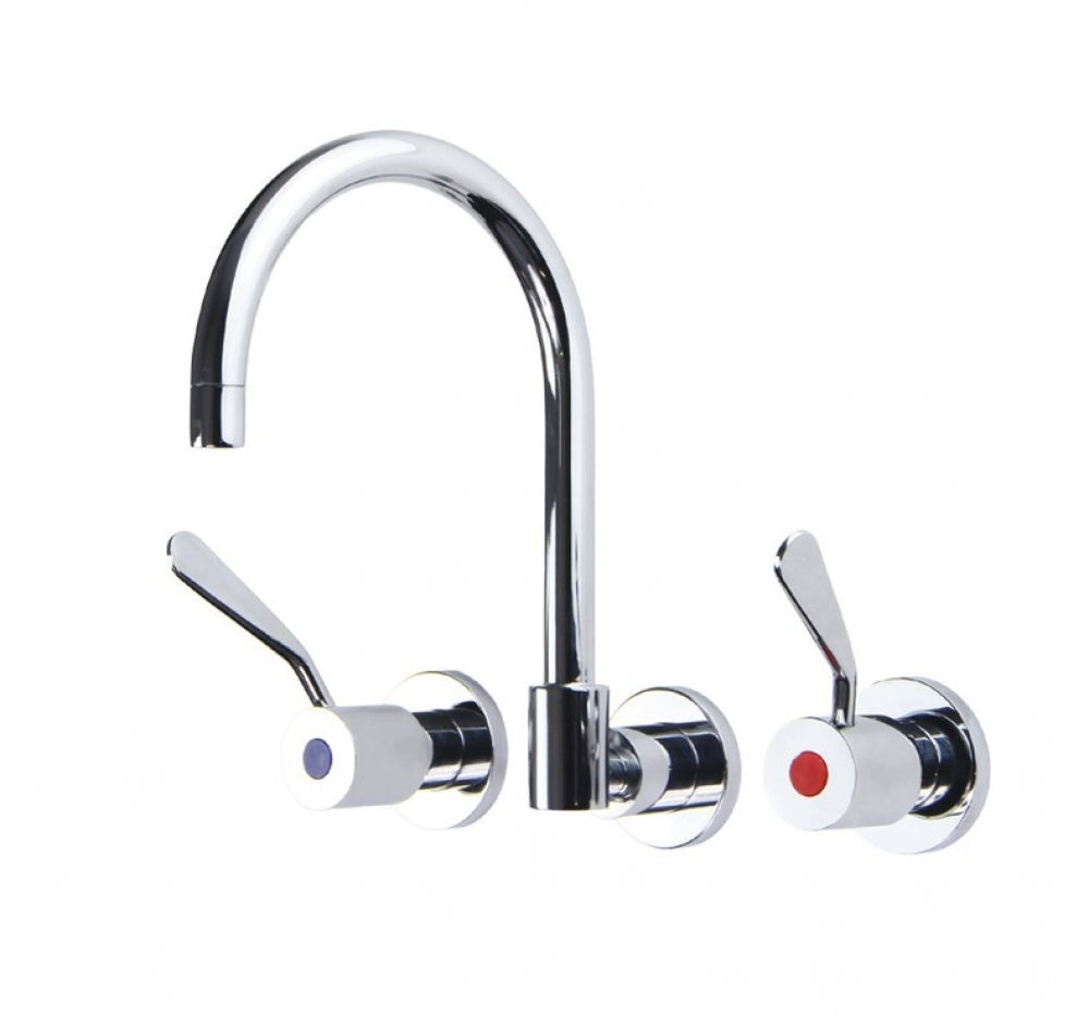 Gentec Cleanline Lever CL10035 Wall Mounted Concealed Sink Set