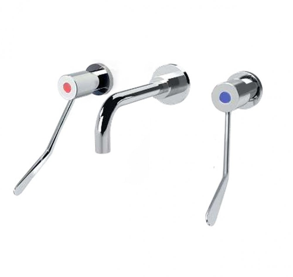 Gentec Cleanline Lever CL15040 Wall Mounted Concealed Mixing Set