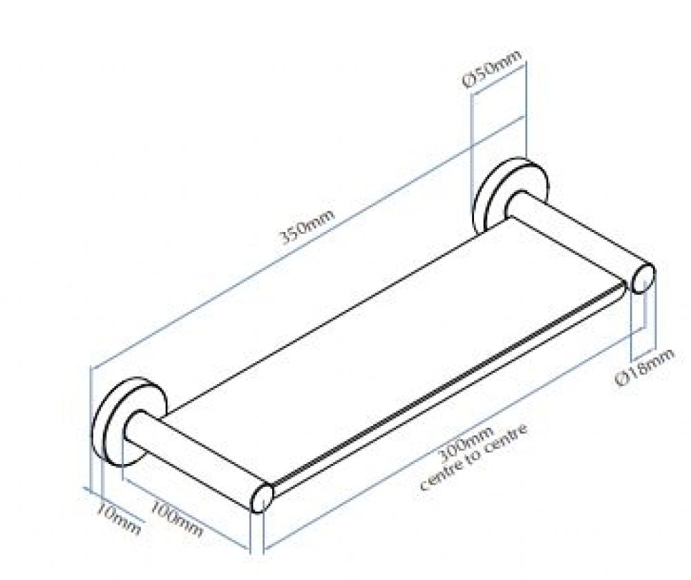 Bradley Dynamic DY0941 Shower Shelf