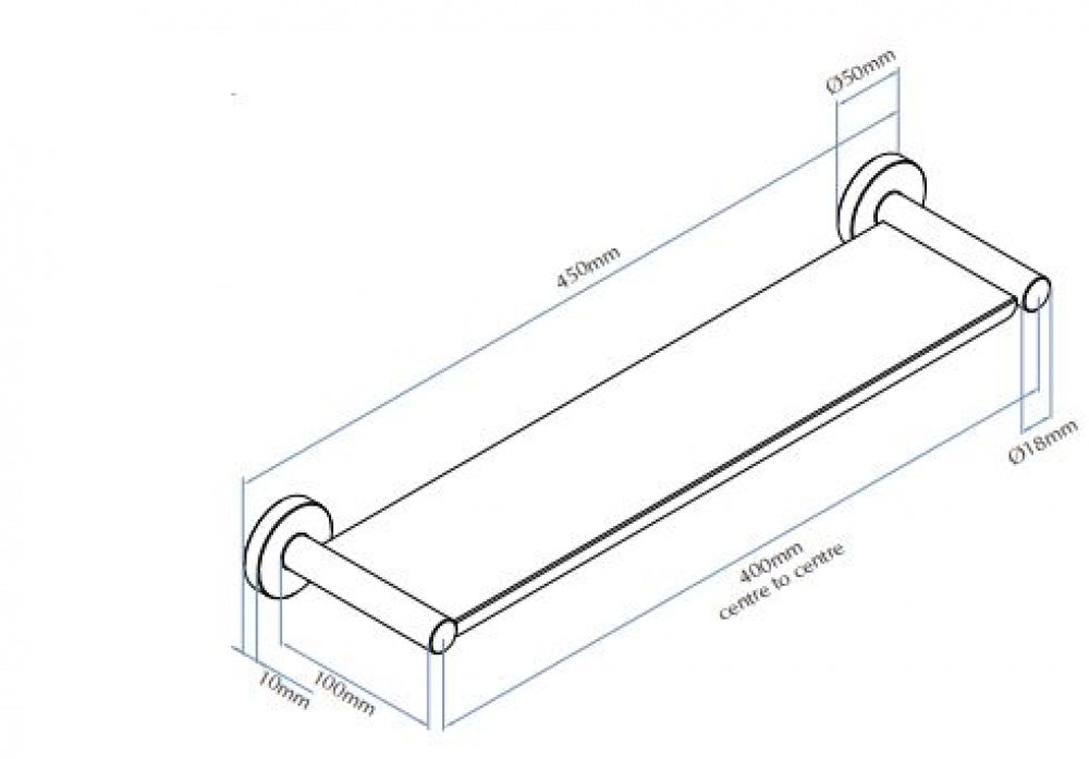 Bradley Dynamic DY0941 Shower Shelf