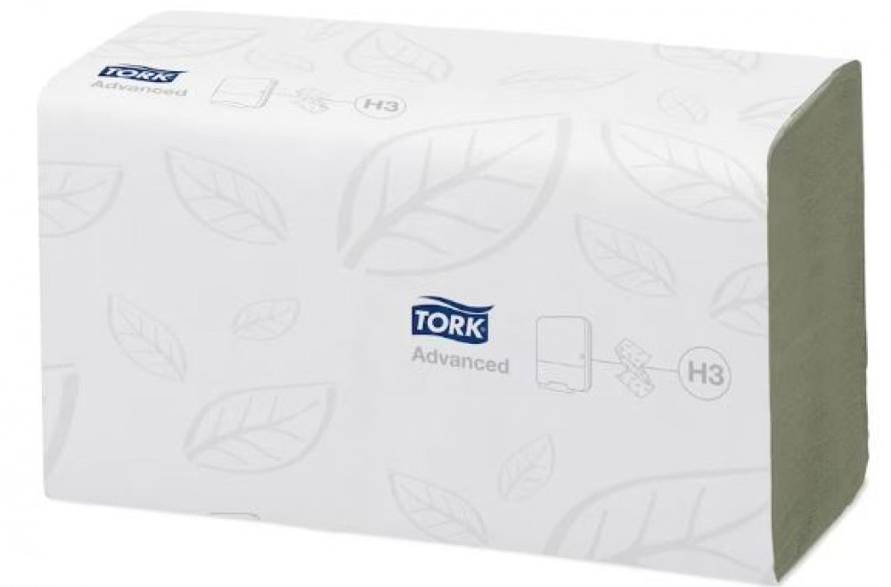 TORK H3 Singlefold 290179 Green Hand Towel SingleFold Advanced