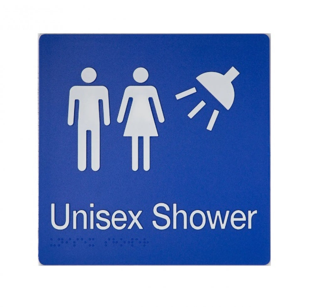 BEST BUY MFS Unisex Shower Sign Braille