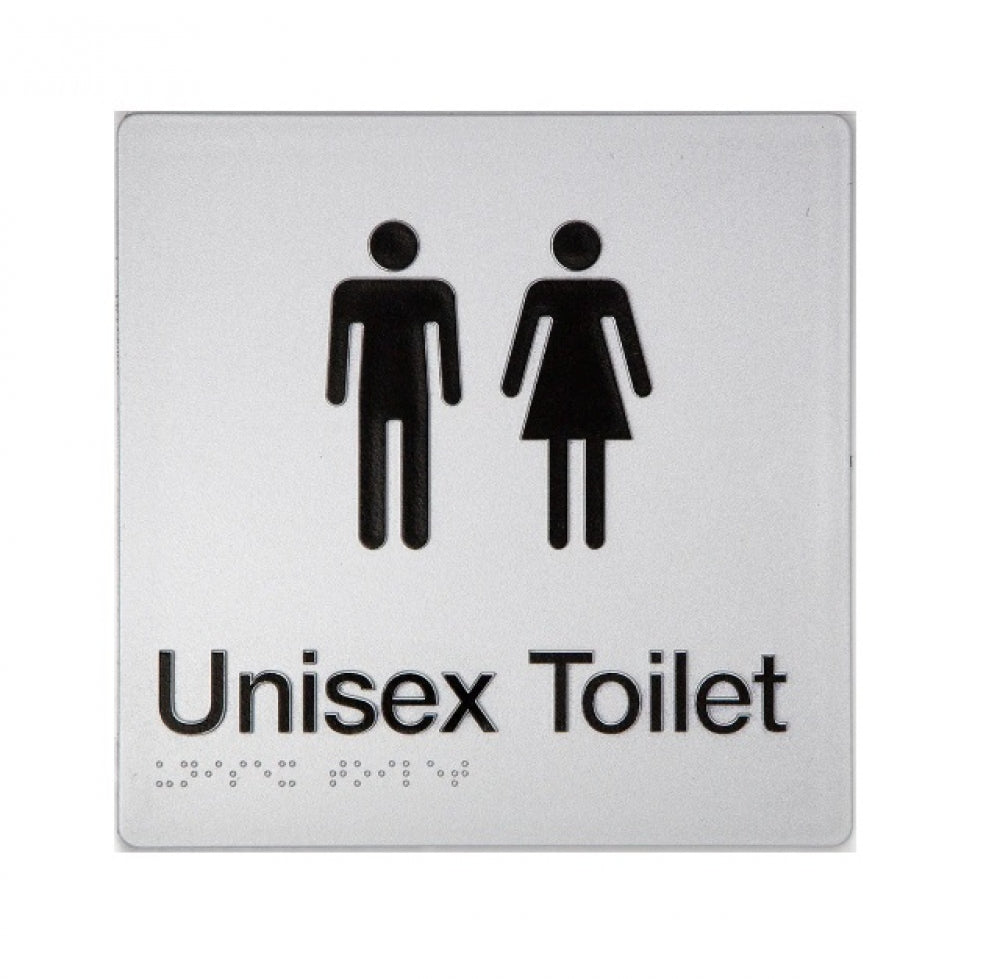 BEST BUY MFT Unisex Toilet Sign Braille