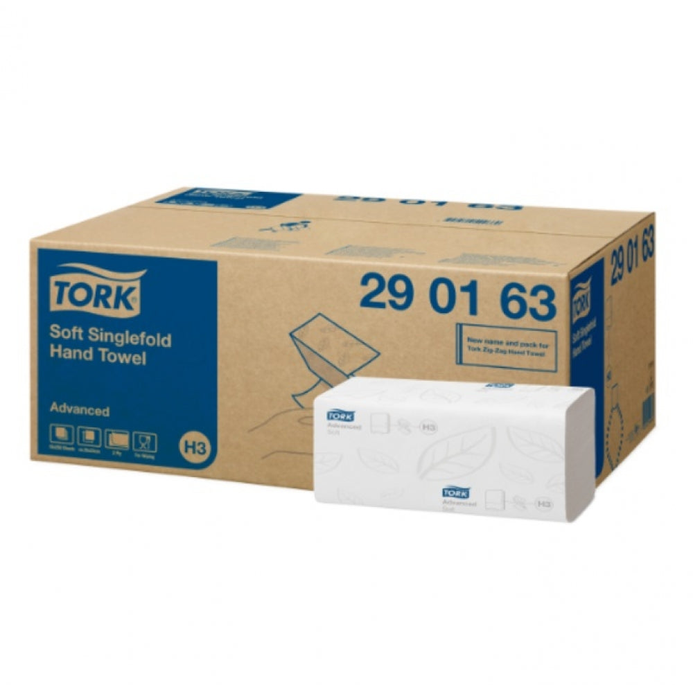 TORK H3 Singlefold 290163 Hand Towel Singlefold Advanced