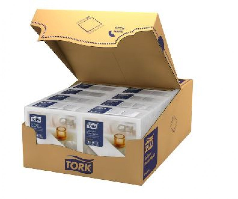 TORK LinStyle 478145 Dinner Napkin 8 Fold Premium 1Ply