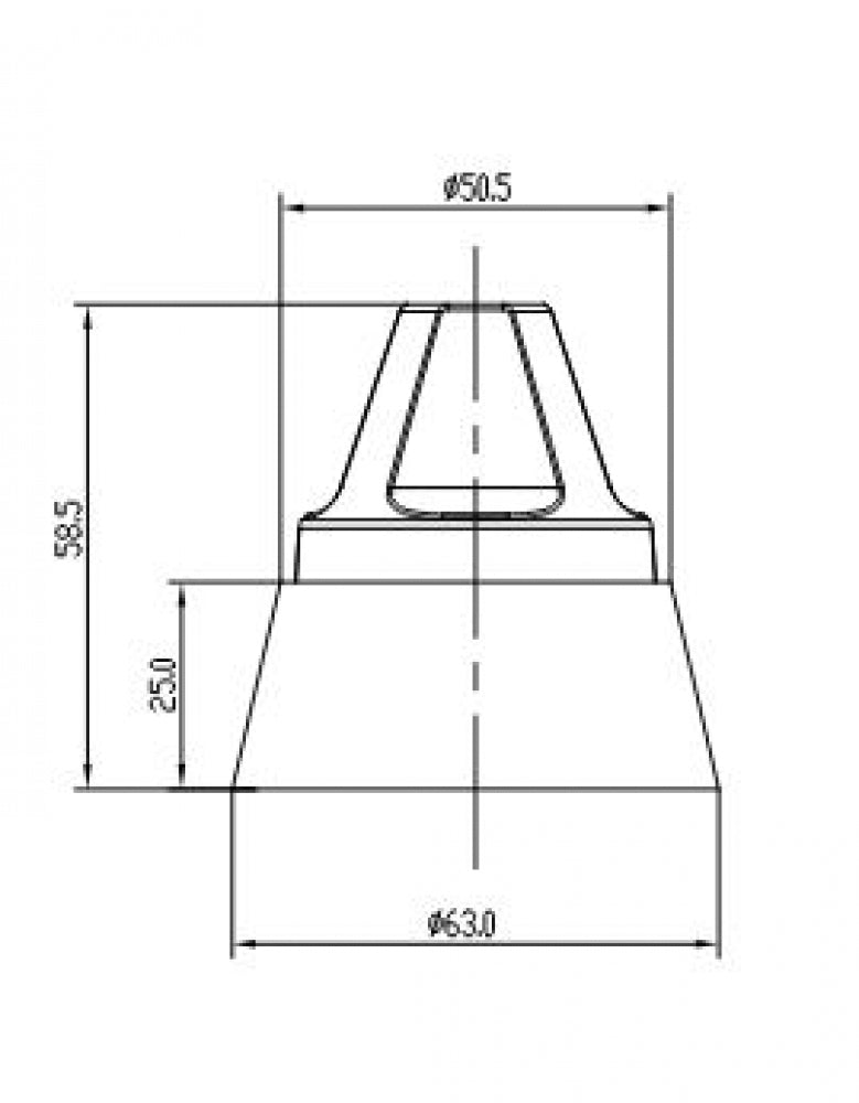Gentec AV0001 Anti Ligature Basin Set with Outlet and Control Valves