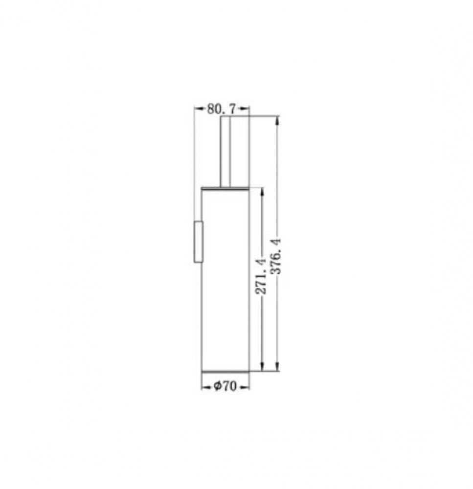Nero Mecca NR1988 Toilet Brush Holder