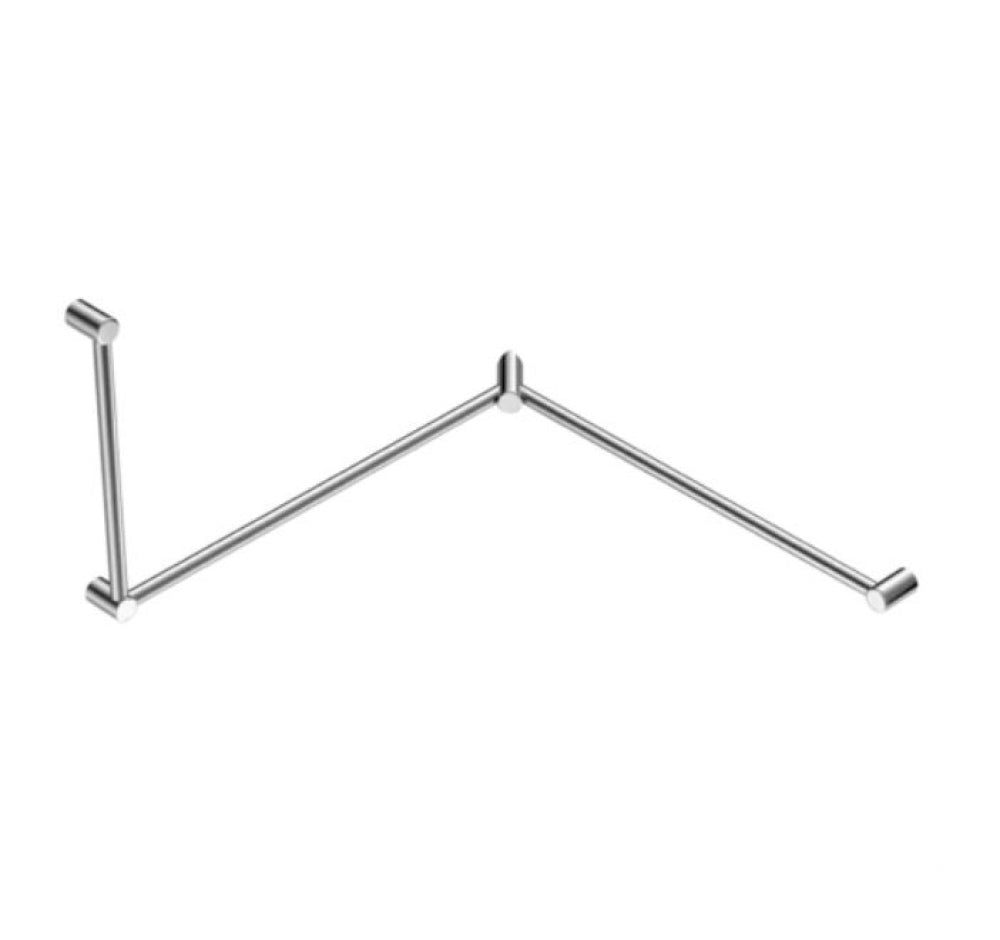 Nero Mecca Care NRCR3290C Toilet Grab Rail 90 Degree Continuous Wraparound