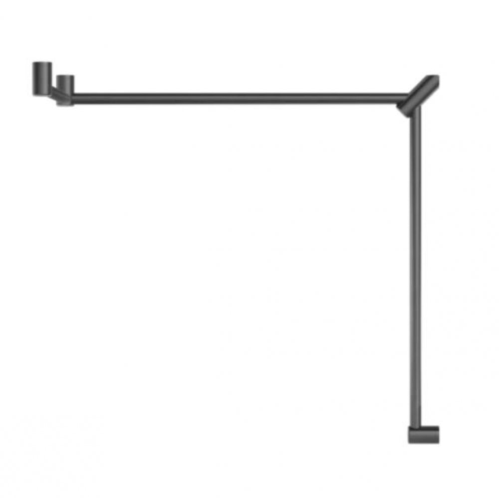 Nero Mecca Care NRCR3290C Toilet Grab Rail 90 Degree Continuous Wraparound