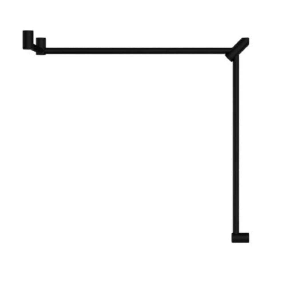Nero Mecca Care NRCR3290C Toilet Grab Rail 90 Degree Continuous Wraparound