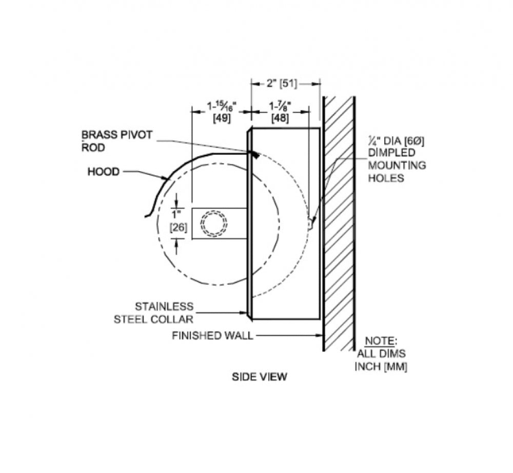 JD MACDONALD 10-74022-H Double Toilet Roll Holder