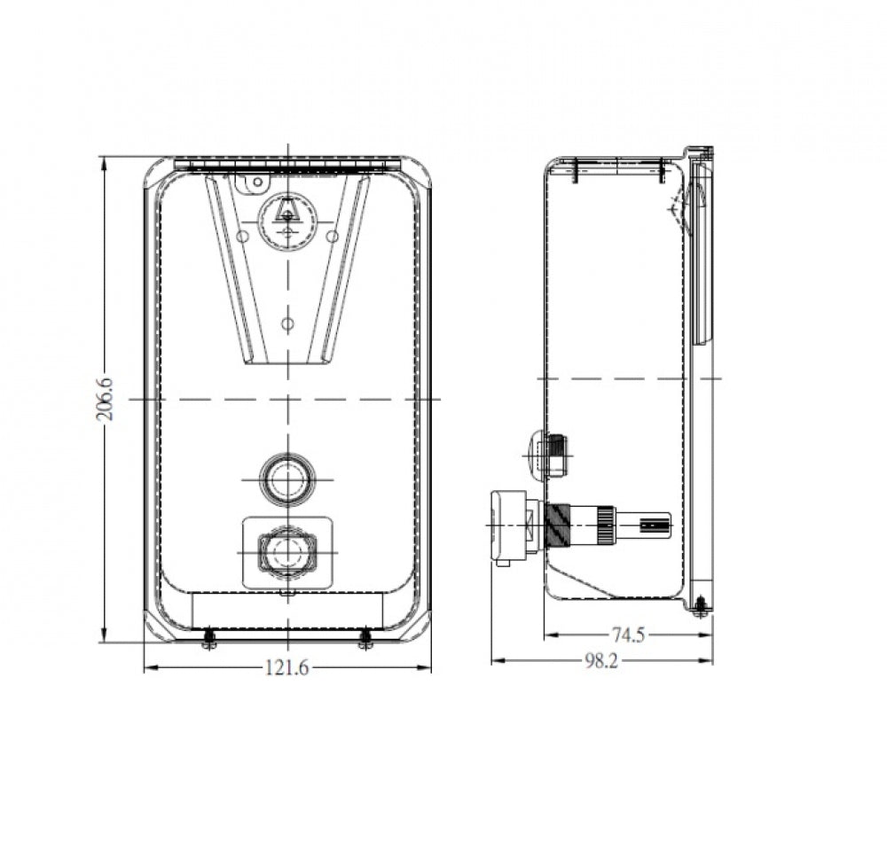 JD MACDONALD 10-0341-41 Soap Dispenser Liquid