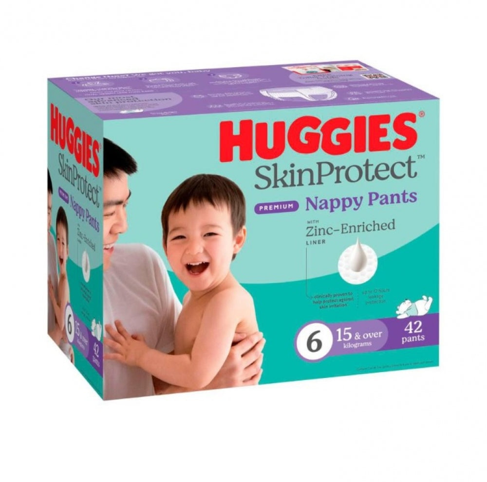 Huggies Skin Protect Nappy Pants Size 6