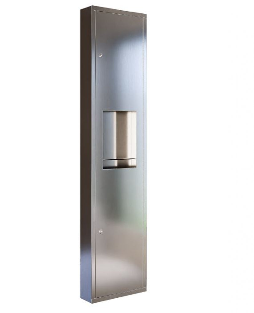 Metlam ML706 Combo Unit Paper Towel Dispenser and Waste Receptacle 11.5L
