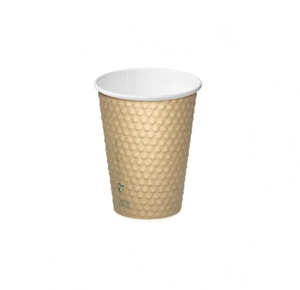 Castaway EnviroCup Combo Dimple Coffee Cups 12oz