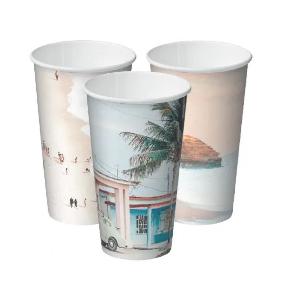 Castaway EnviroCup Combo Single Wall Coffee Cups 16oz