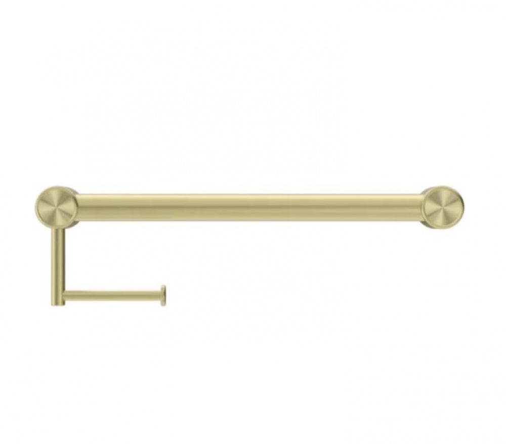 Nero Mecca Care NRCR3218A Grab Rail with Toilet Roll Holder