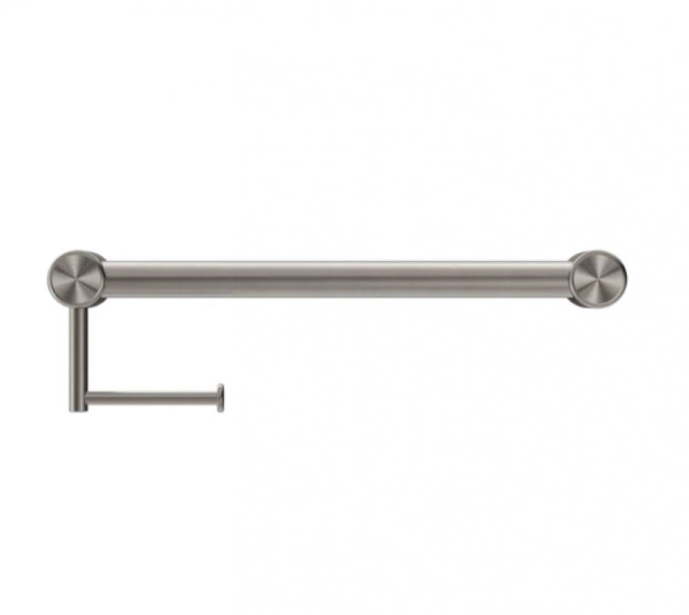 Nero Mecca Care NRCR3218A Grab Rail with Toilet Roll Holder