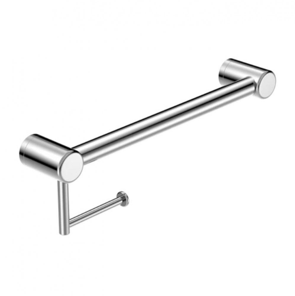 Nero Mecca Care NRCR3218A Grab Rail with Toilet Roll Holder