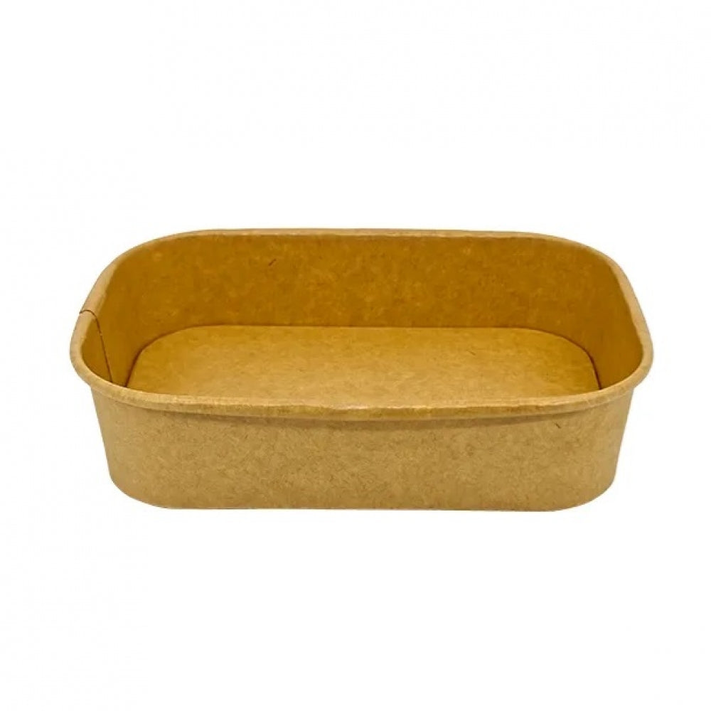 Castaway MicroReady CA-RECK500 Rectangular Paper Food Container 500mL
