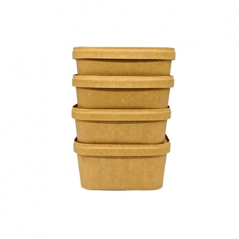 Castaway MicroReady CA-RECKLID Rectangular Paper Food Container Lids