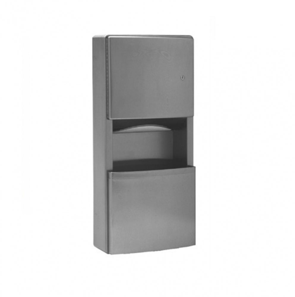 BOBRICK Contura B43699 Towel Dispenser and Waste Bin 11L