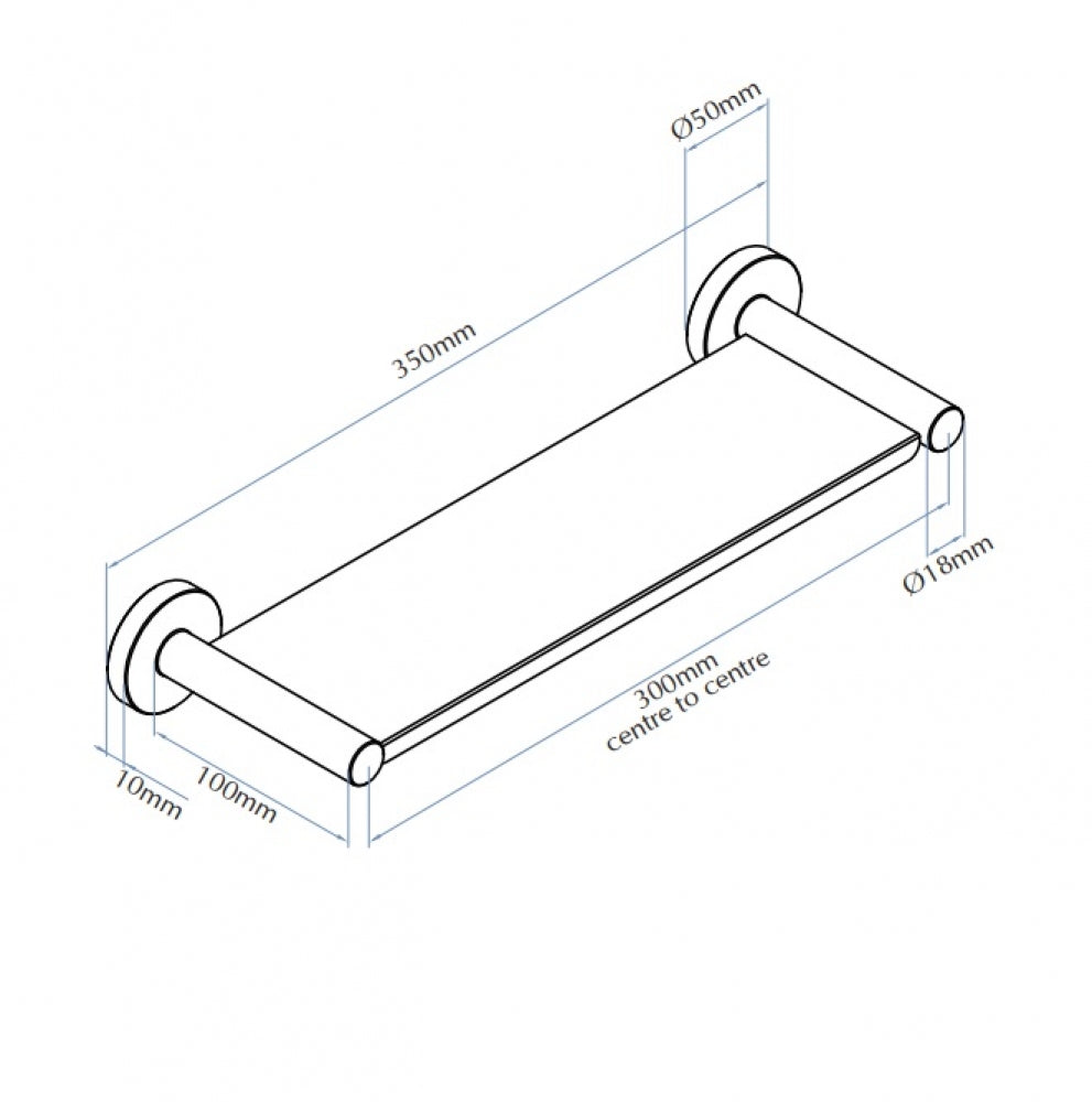 Bradley Dynamic DY0941 Shower Shelf