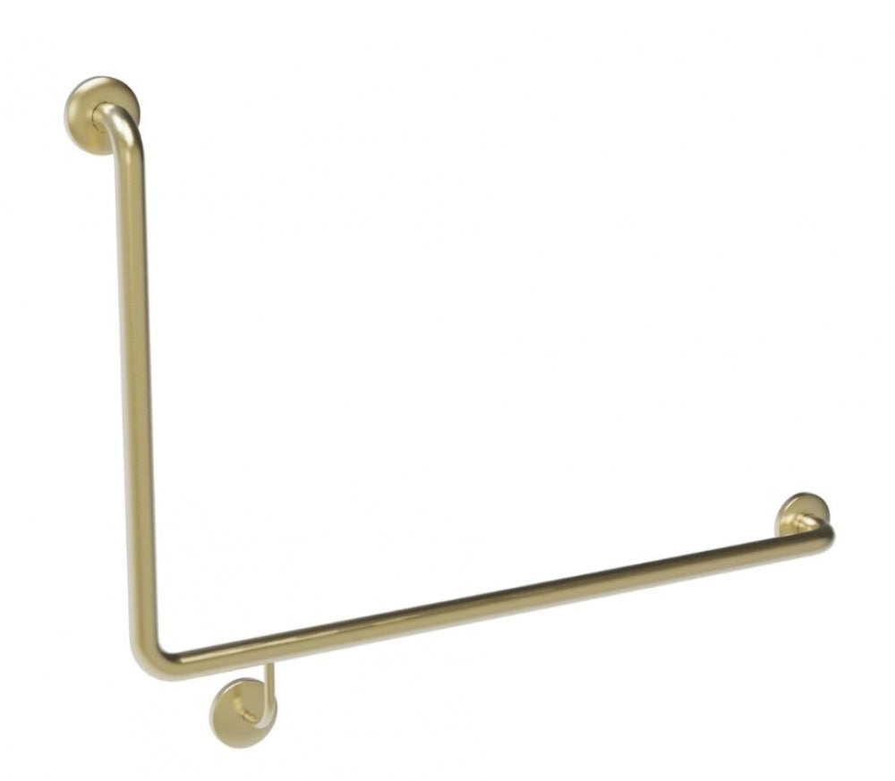 Bradley 832-PVD-BB Toilet Grab Rail 90 Degree Right Hand